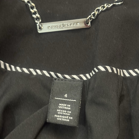 White House Black Market Peplum Blazer Size:4P Lined Sculpted Ponte Stretch - Picture 13 of 14